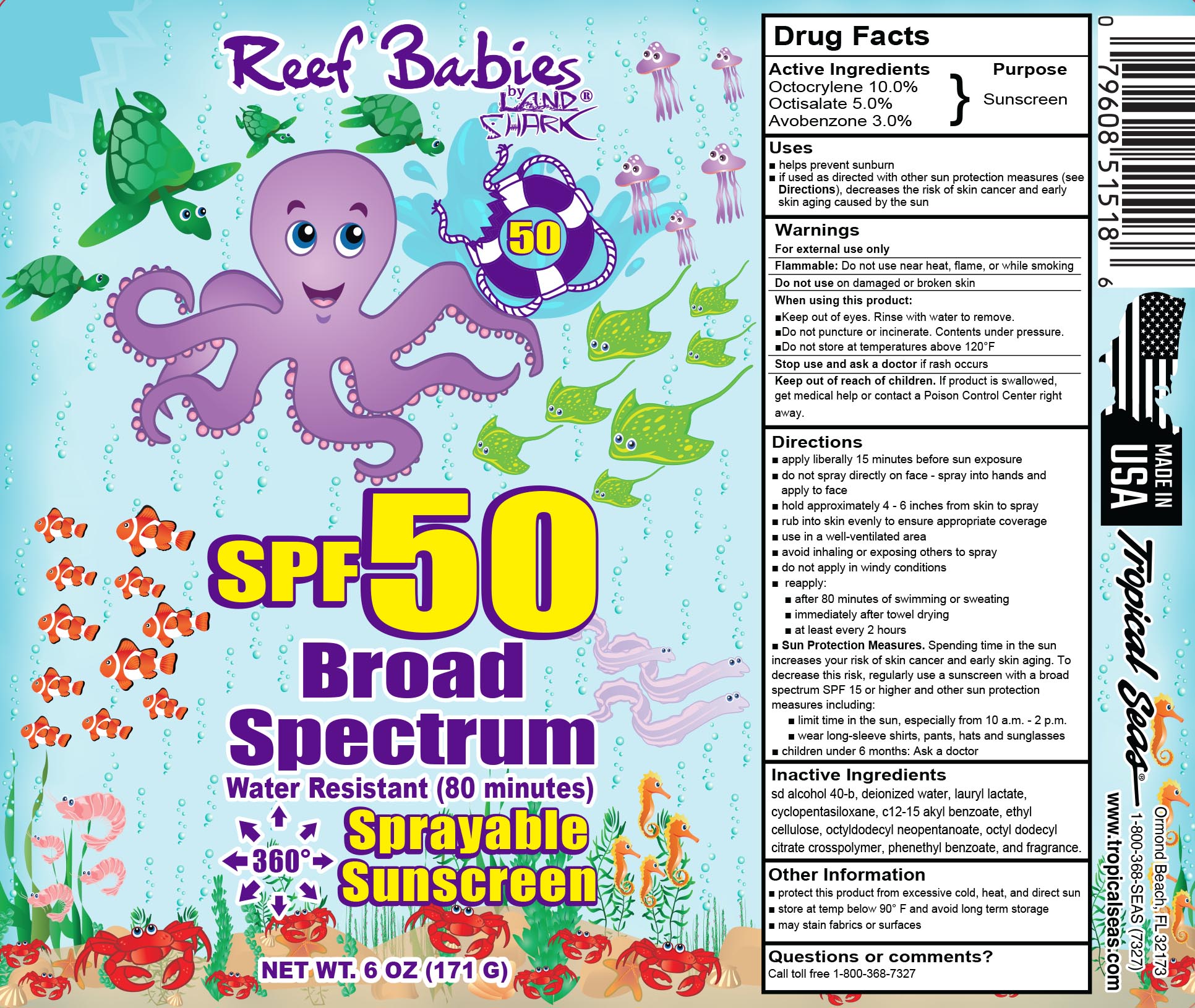 Pill image for Reef Babies Spf 50 Spray