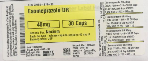 Pill image for Esomeprazole