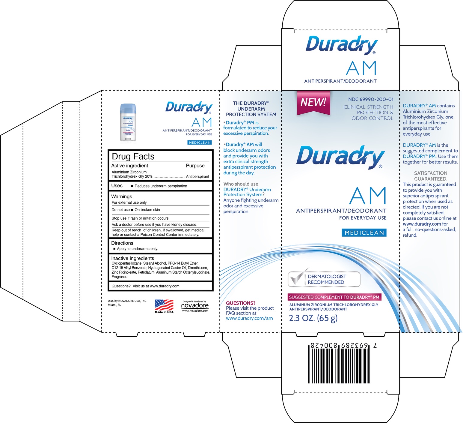 Pill image for Duradry Am Antiperspirant/deodorant For Everyday Use