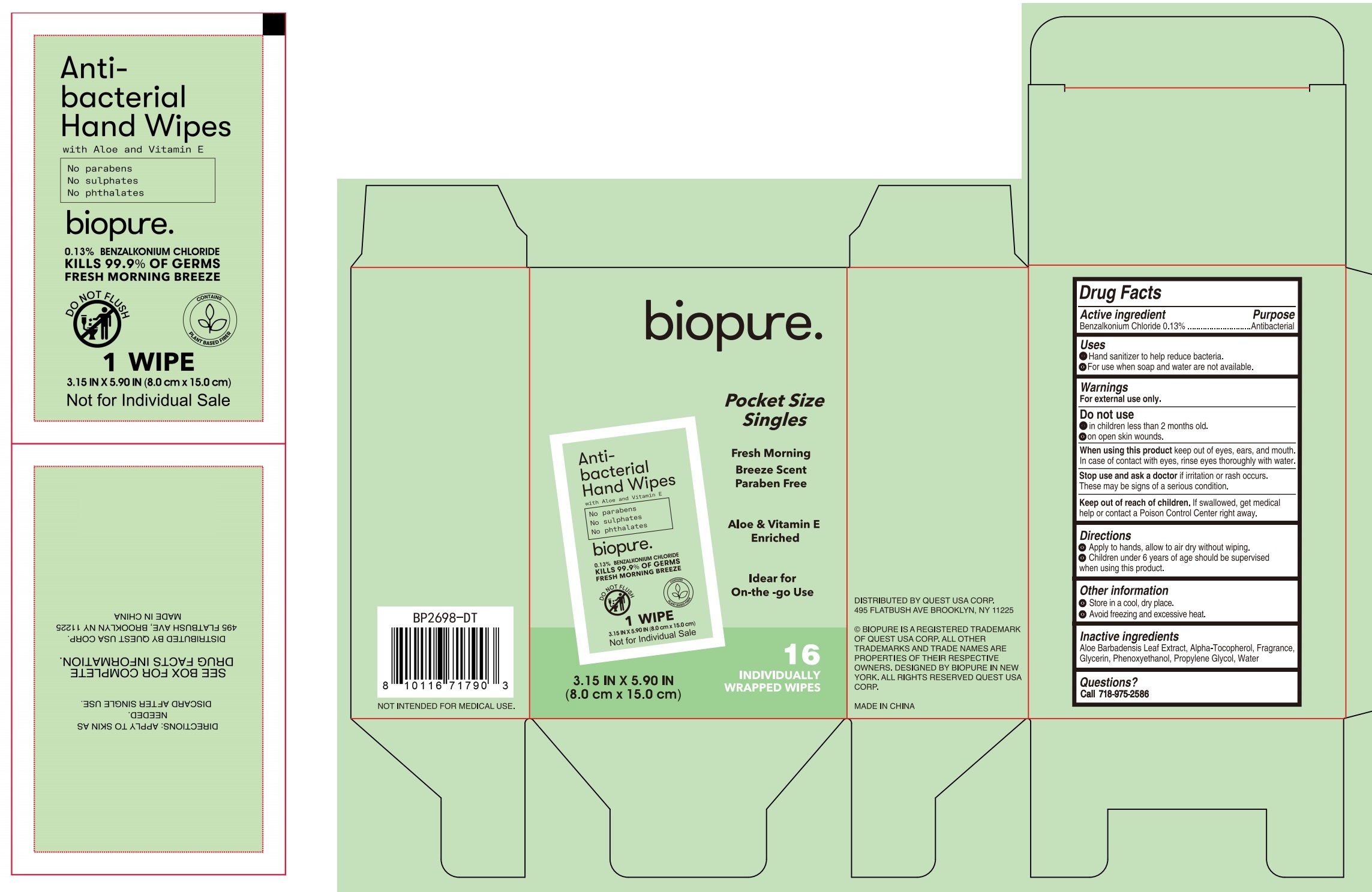 Pill image for Biopure Pocket Size Singles, Fresh Breeze Scent