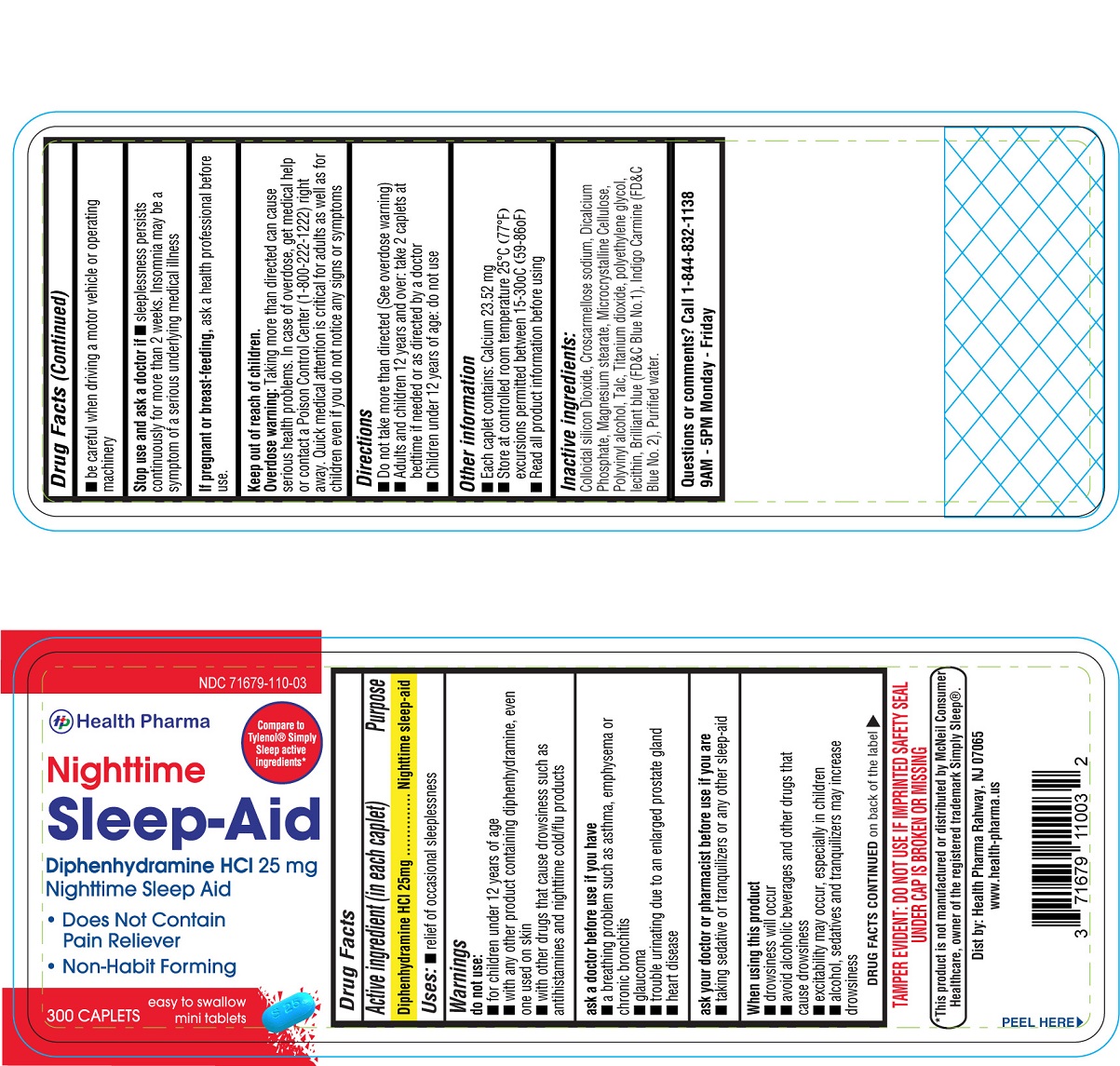 Pill image for Nighttime Sleep Aid-diphenhydramine Hcl 25 Mg