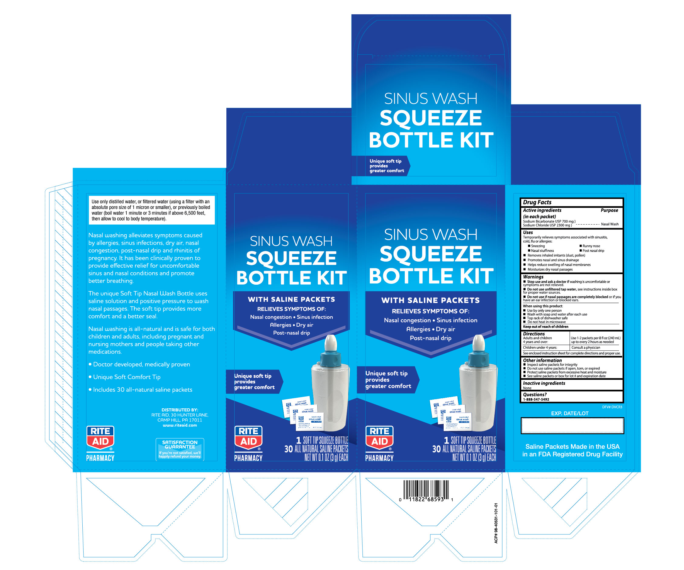 Pill image for Rite Aid Sinus Wash Squeeze Bottle- Soft Tip