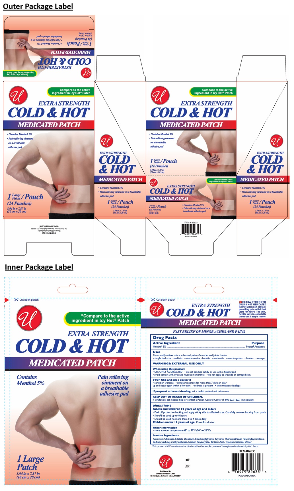 Pill image for Cold & Hot Medicated Large Patch