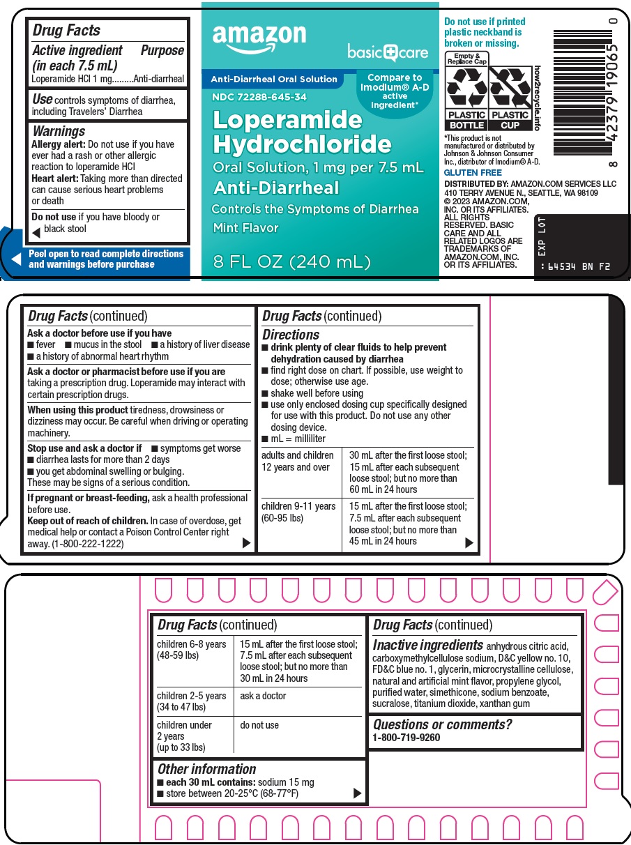 Pill image for amazon loperamide hydrochloride drug facts