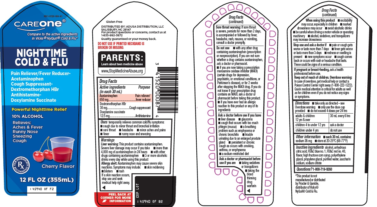 Pill image for American Sales Company Nighttime Cold & Flu Drug Facts