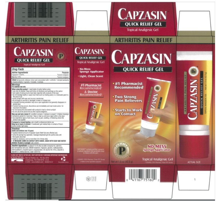 Pill image for Capzasin Quick Relief