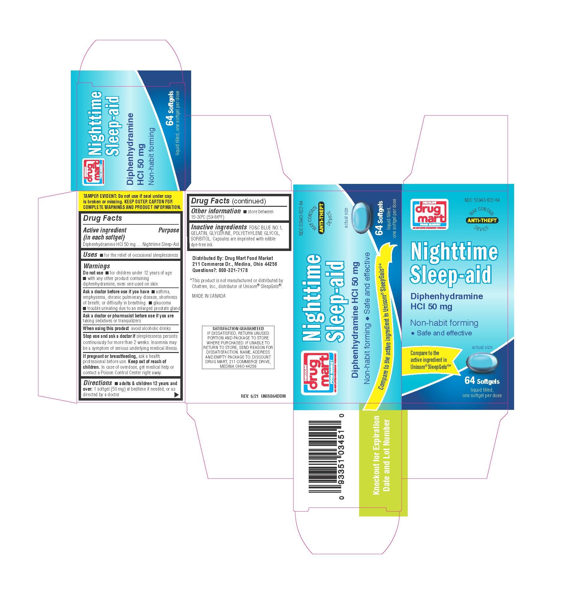 Pill image for Nighttime Sleep-aid