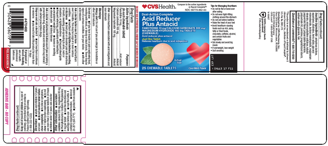 Pill image for Cvs Pharmacy, Inc. Acid Reducer Plus Antacid Drug Facts
