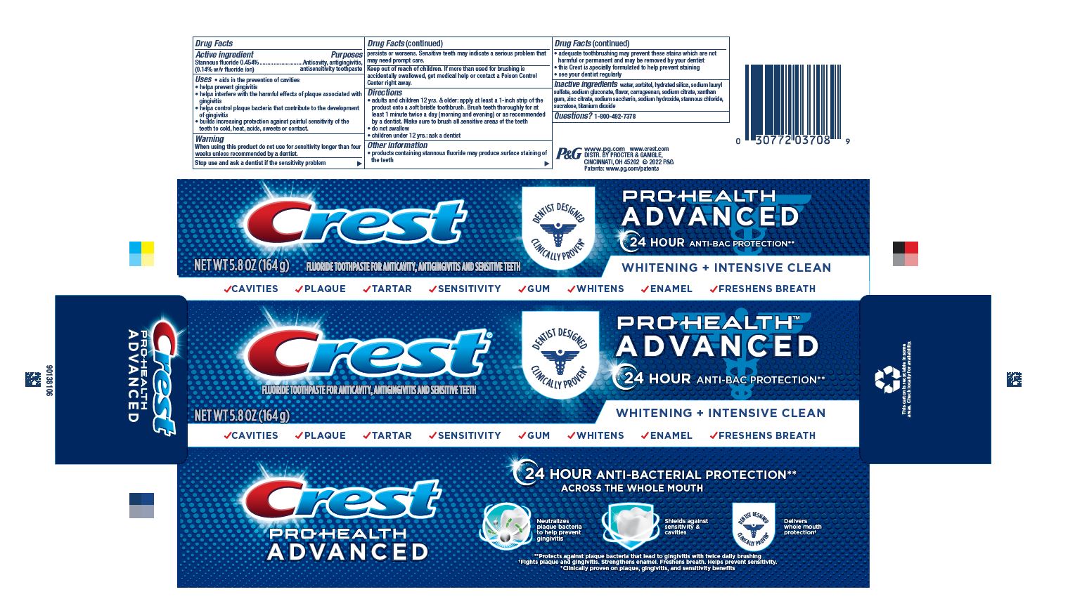 Pill image for Crest Pro-health Advanced Whitening + Intensive Cleaning