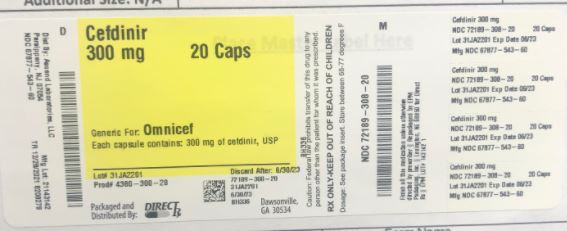 Pill image for Cefdinir