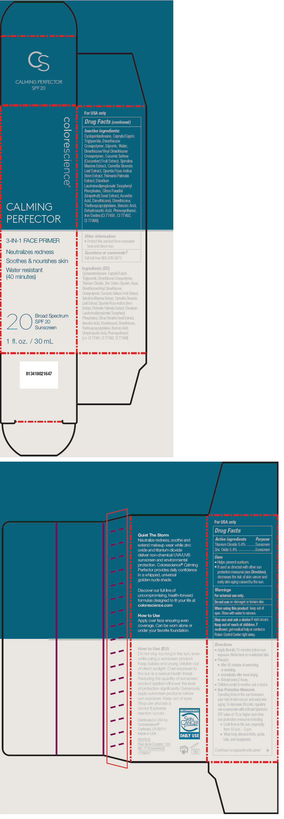 Pill image for Calming Perfector Spf 20 Sunscreen