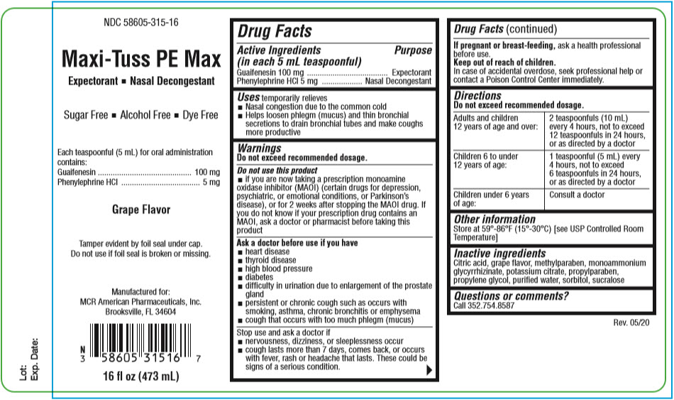 Pill image for Maxi-tuss Pe Max