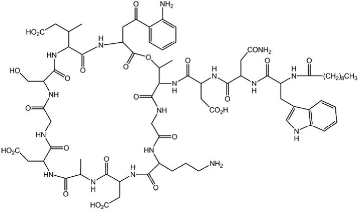 Pill image for These Highlights Do Not Include All The Information Needed To Use Daptomycin For Injection Safely And Effectively.see Full Prescribing Information For Daptomycin For Injection.
