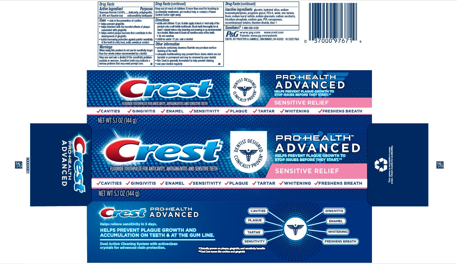 Pill image for Crest Pro-health Advanced Sensitive Relief