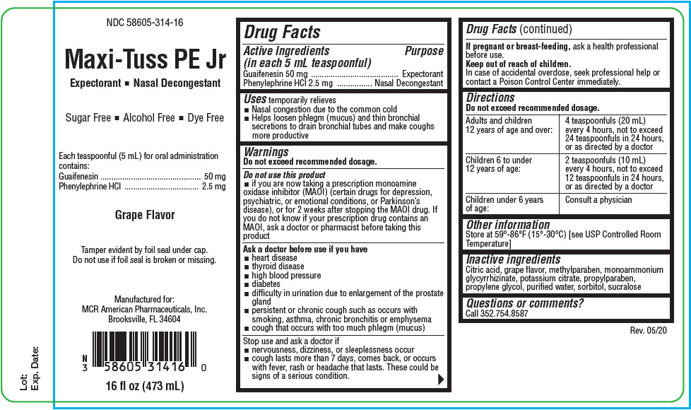 Pill image for Maxi-tuss Pe Jr