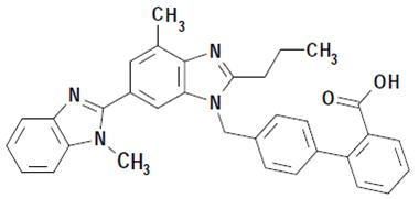 Pill image for These Highlights Do Not Include All The Information Needed To Use Telmisartan Tablets Safely And Effectively. See Full Prescribing Information For Telmisartan Tablets.
