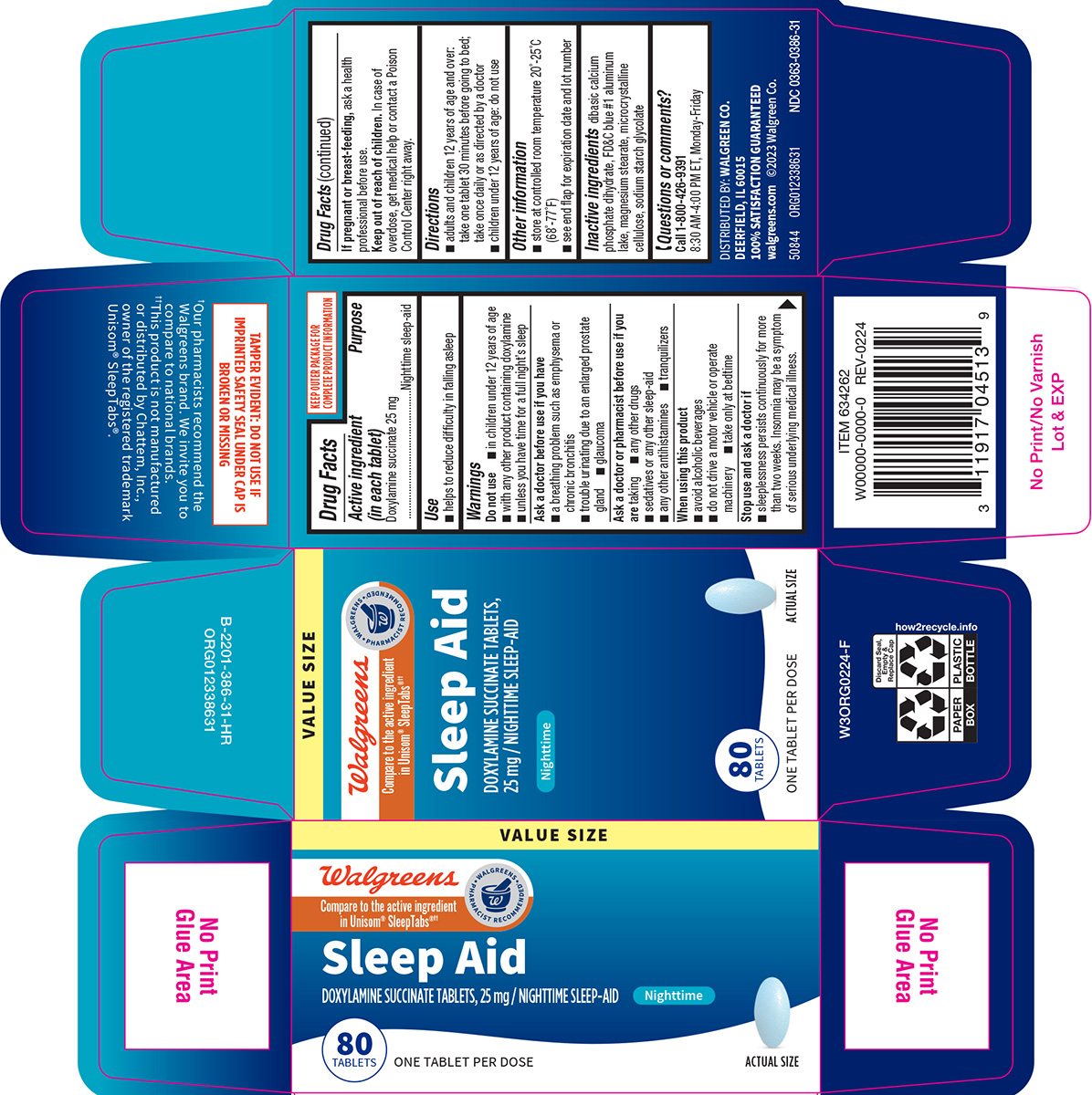 Pill image for Walgreens 44-386