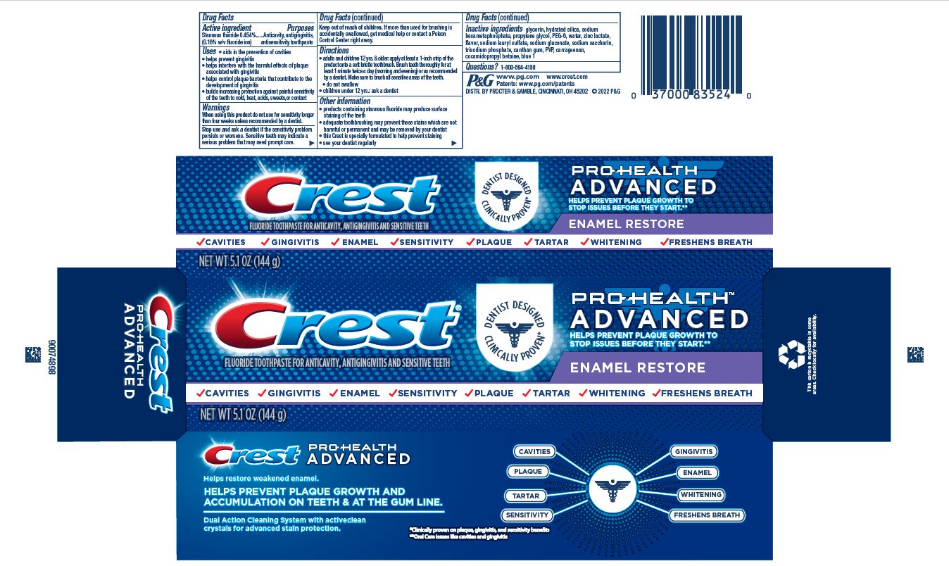 Pill image for Crest Pro-health Advanced Enamel Restore