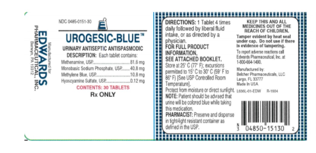 Pill image for Urogesic-blue™