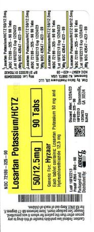 Pill image for Losartan Potassium/hctz