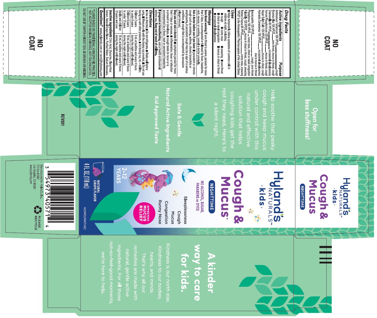 Pill image for Kids Cough & Mucus Nighttime Grape Flavor