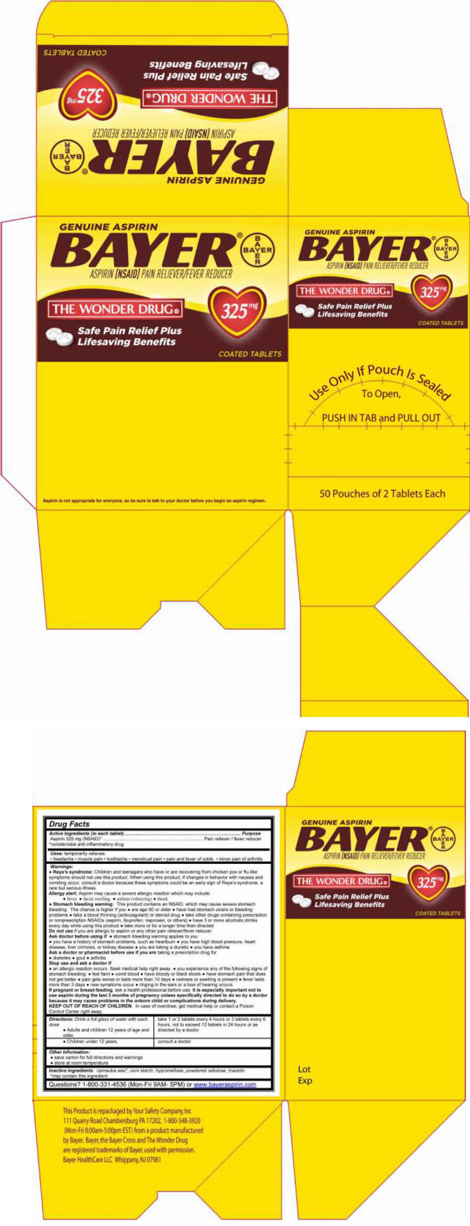 Pill image for Bayer Genuine Aspirin®