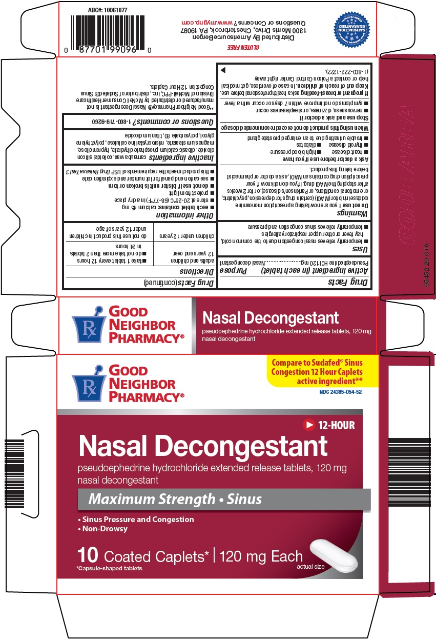 Pill image for Amerisource Bergen Nasal Decongestant Drug Facts