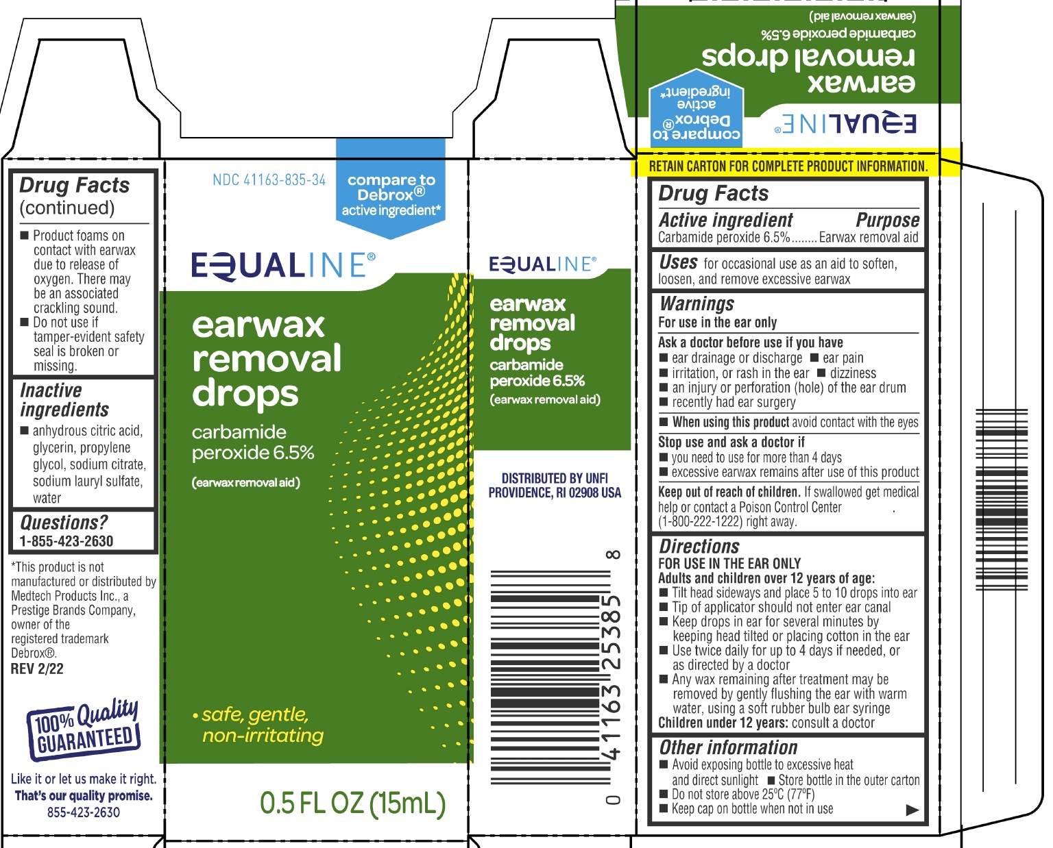 Pill image for Equaline Earwax Removal Drops