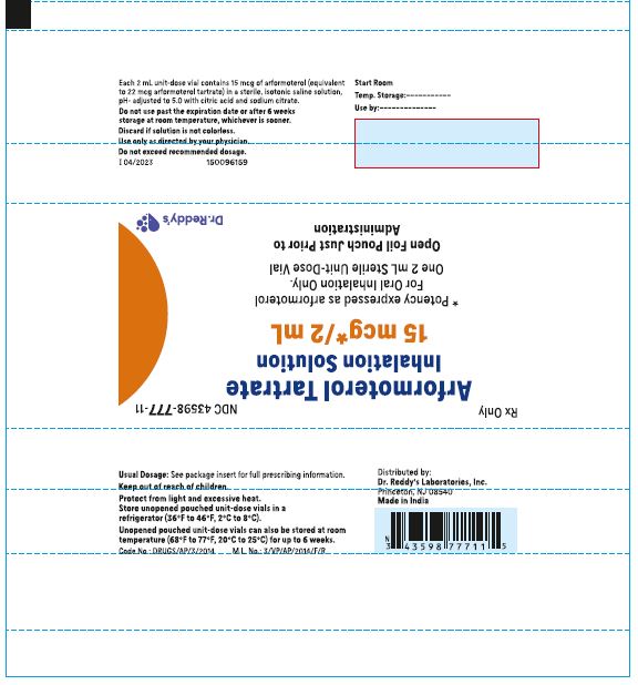 Pill image for These Highlights Do Not Include All The Information Needed To Use Arformoterol Tartrate Inhalation Solution Safely And Effectively. See Full Prescribing Information For Arformoterol Tartrate Inhalation Solution.