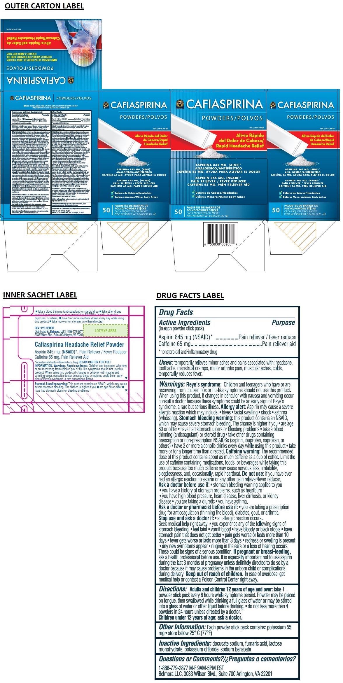 Pill image for Cafiaspirina Rapid Headache Relief