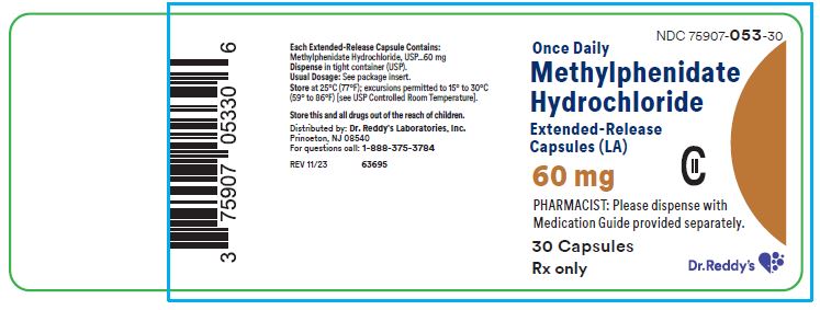 Pill image for These Highlights Do Not Include All The Information Needed To Use Methylphenidate Hydrochloride Extended-release Capsules (la) Safely And Effectively. See Full Prescribing Information For Methylphenidate Hydrochloride Extended-release Capsules (la).