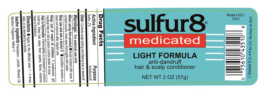 Pill image for Sulfur 8 Light Anti-dandruff Hair And Scalp Conditioner