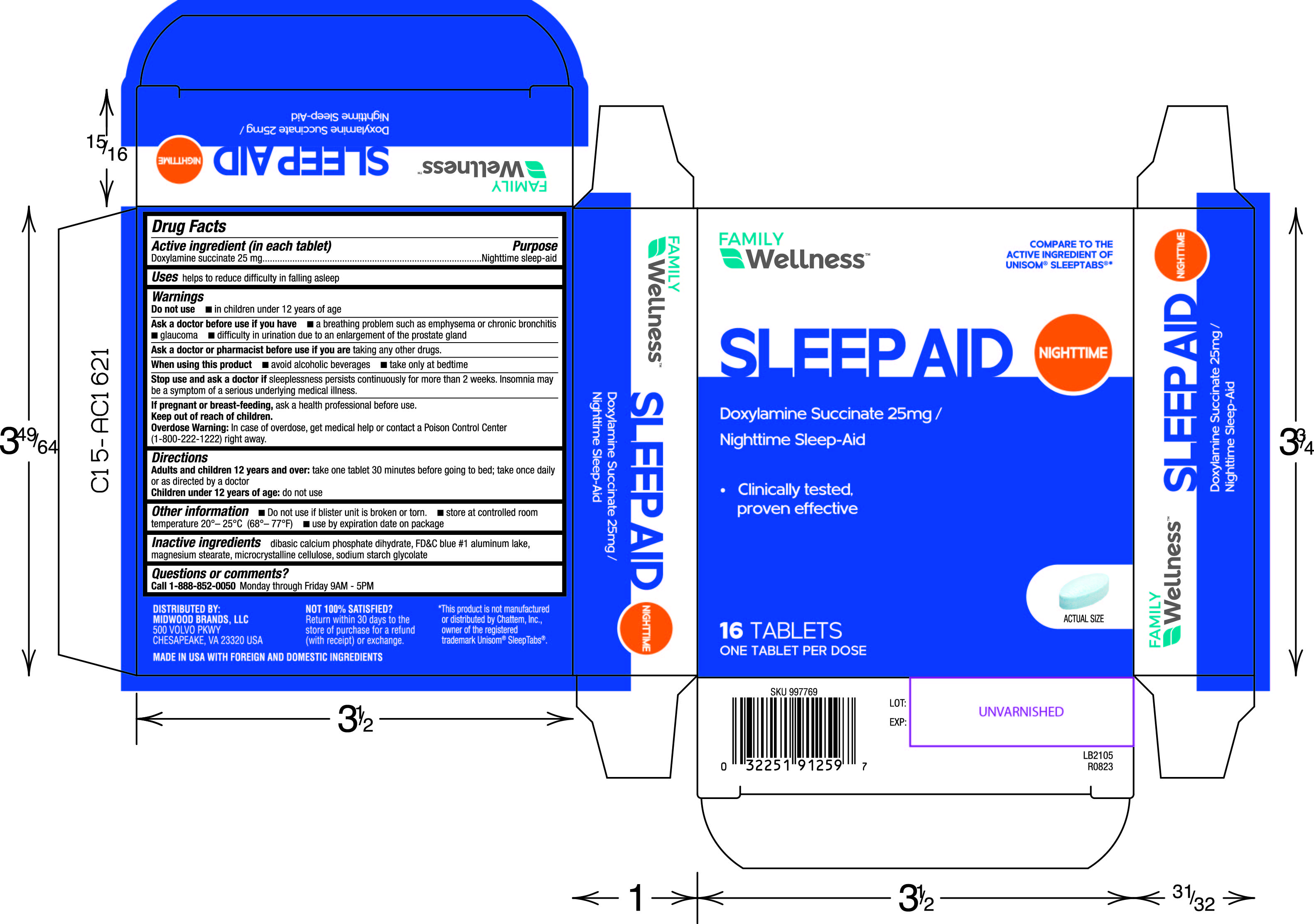 Pill image for 439- Nighttime Sleep Aid