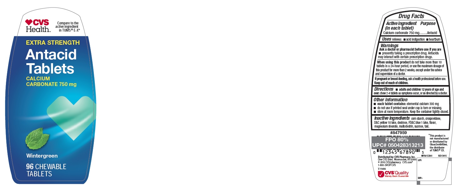 Pill image for Extra Strength Antacid Wintergreen Tablets