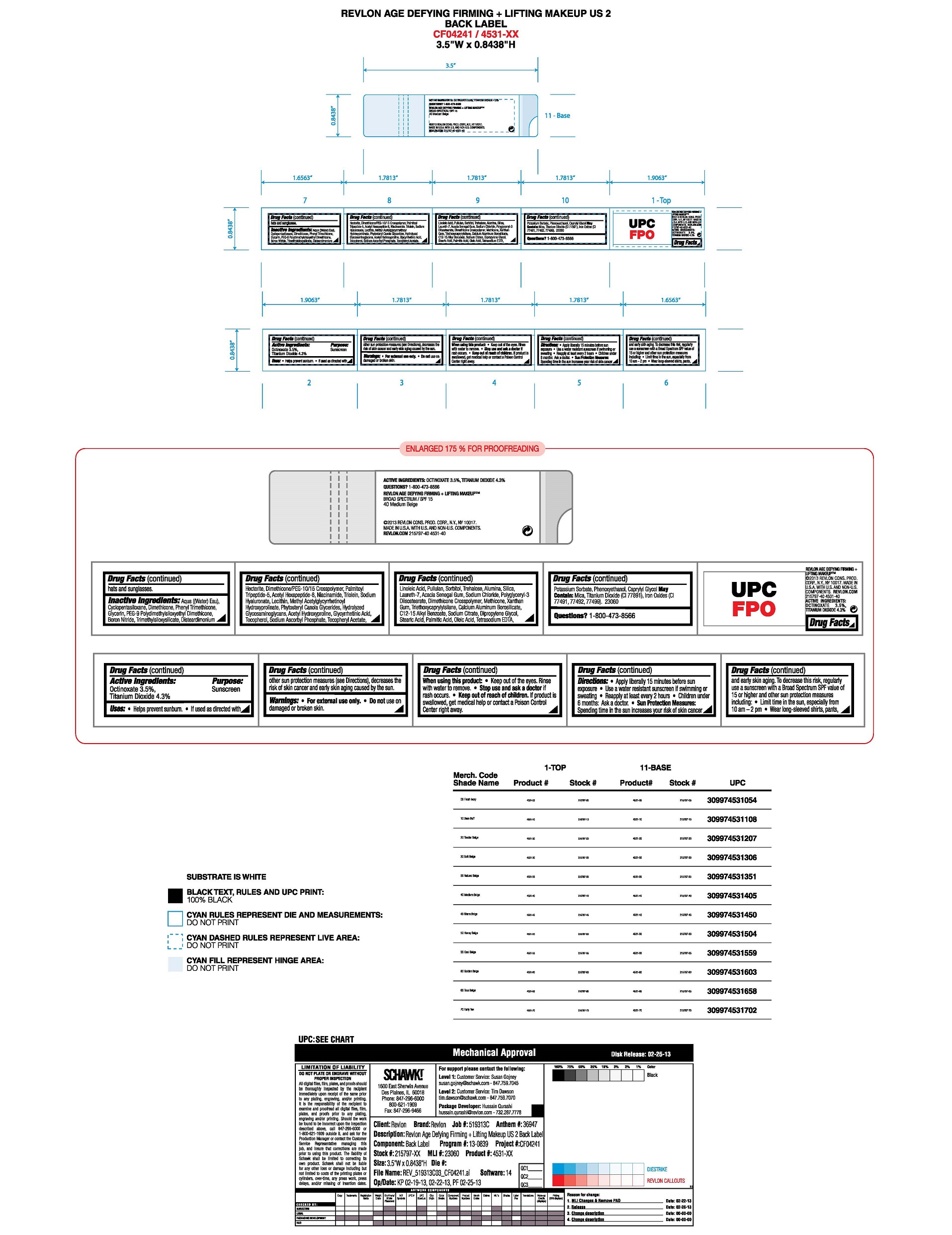 Pill image for Revlon Age Defying 3x Foundation