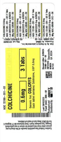 Pill image for Colchicine