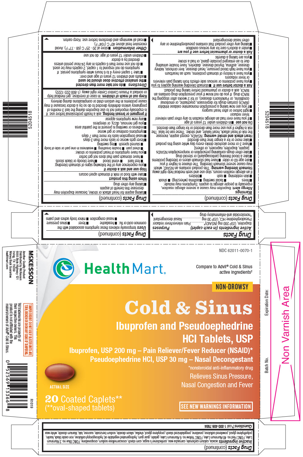 Pill image for Ibuprofen And Pseudoephedrine Hydrochloride