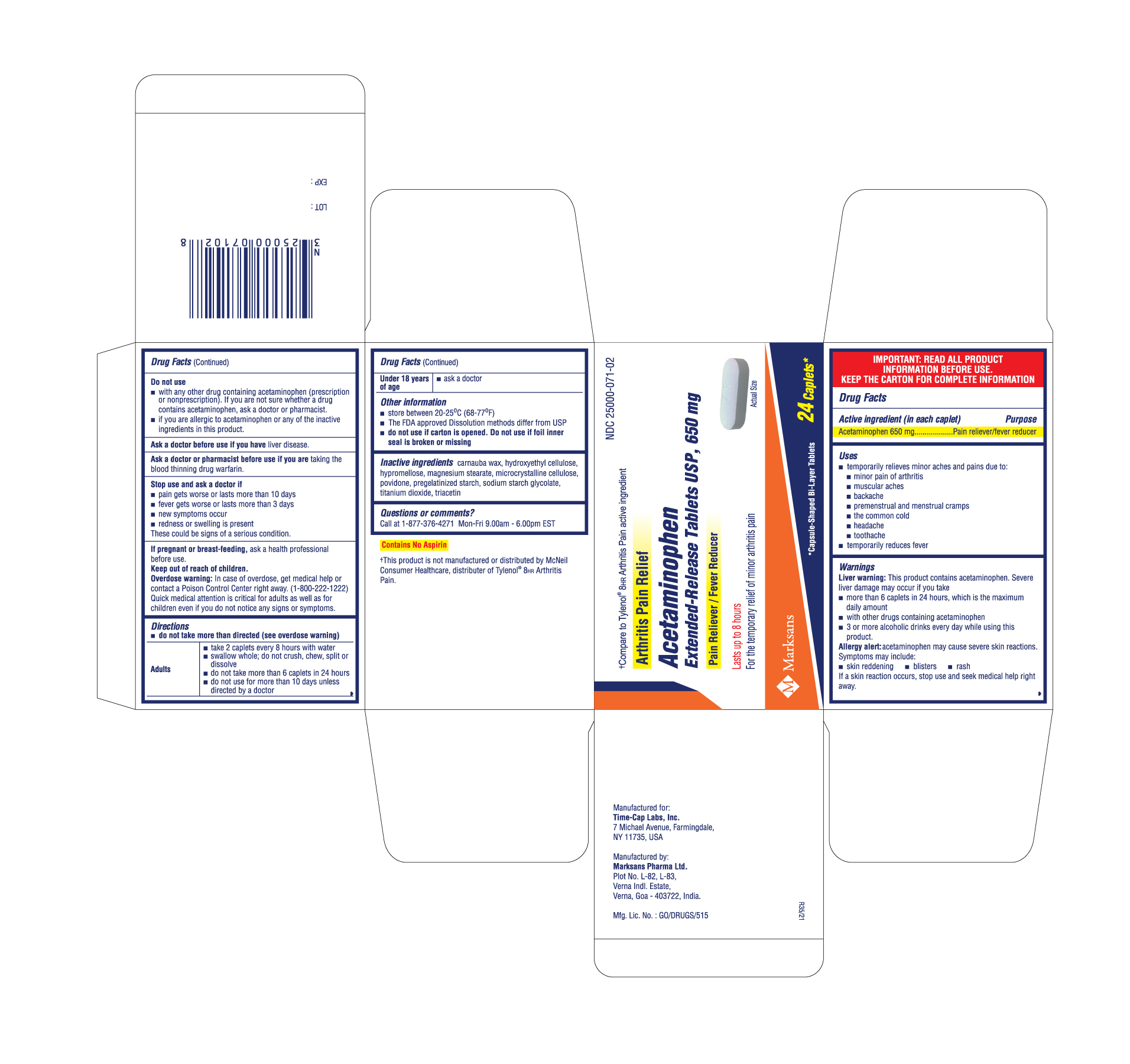 Pill image for Arthritis Pain Relief