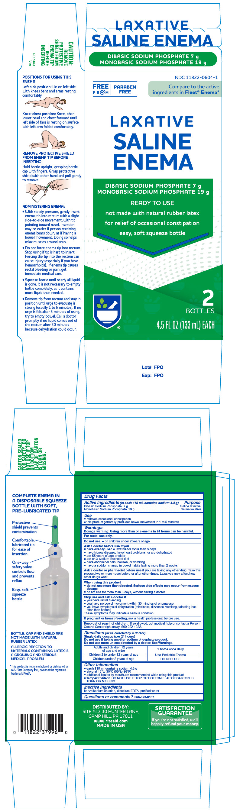 Pill image for Rite Aid Laxative Saline Enema
