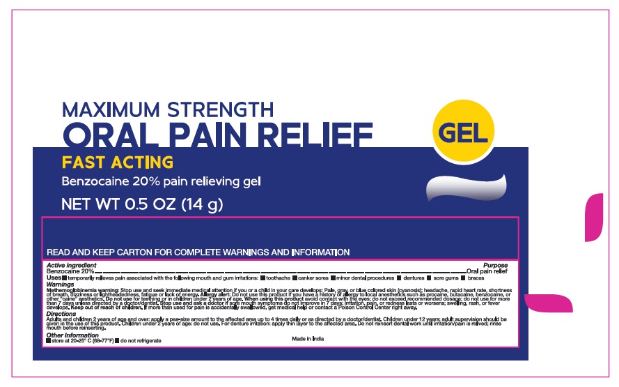 Pill image for Maximum Strength Oral Pain Relief