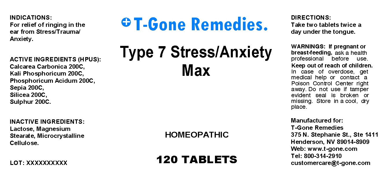 Pill image for Type 7 Stress Anxiety Max