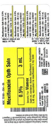 Pill image for Moxifloxacin Opth Soln 0.5% 3ml
