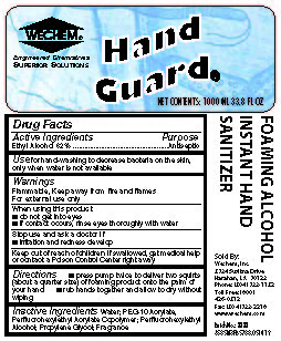Pill image for Hand Guard Foaming Instant Hand Sanitizer 6585 Drug Facts And Label