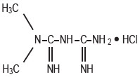 Pill image for Metformin Hydrochloride Extended-release Tablets, Usp