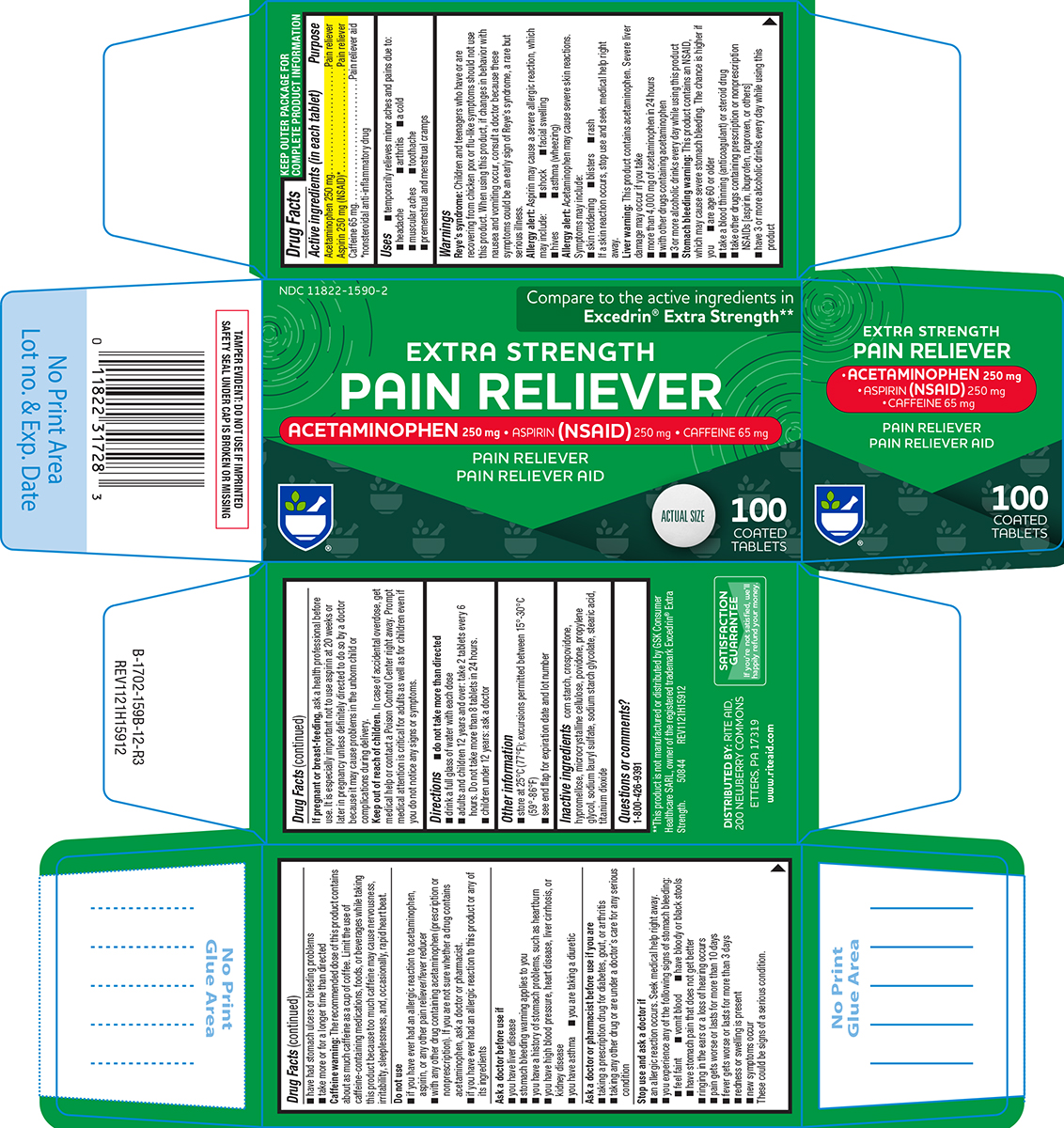 Pill image for Rite Aid 44-159b
