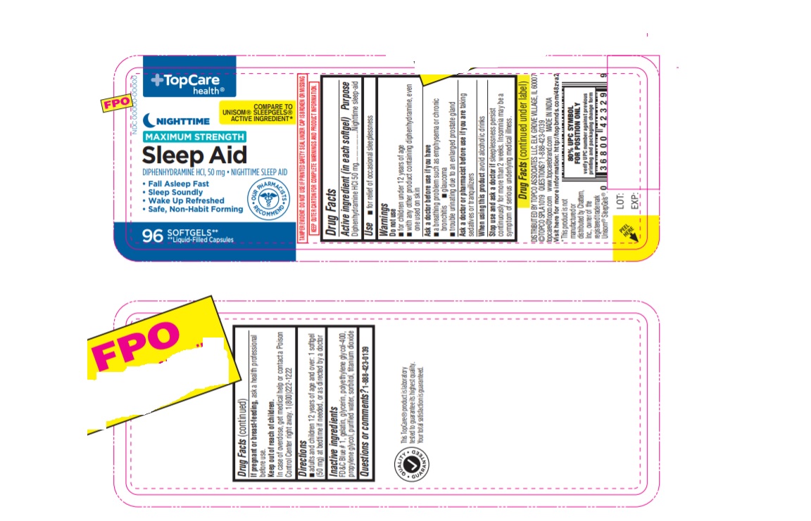 Pill image for Topcare Nighttime Sleep-aid