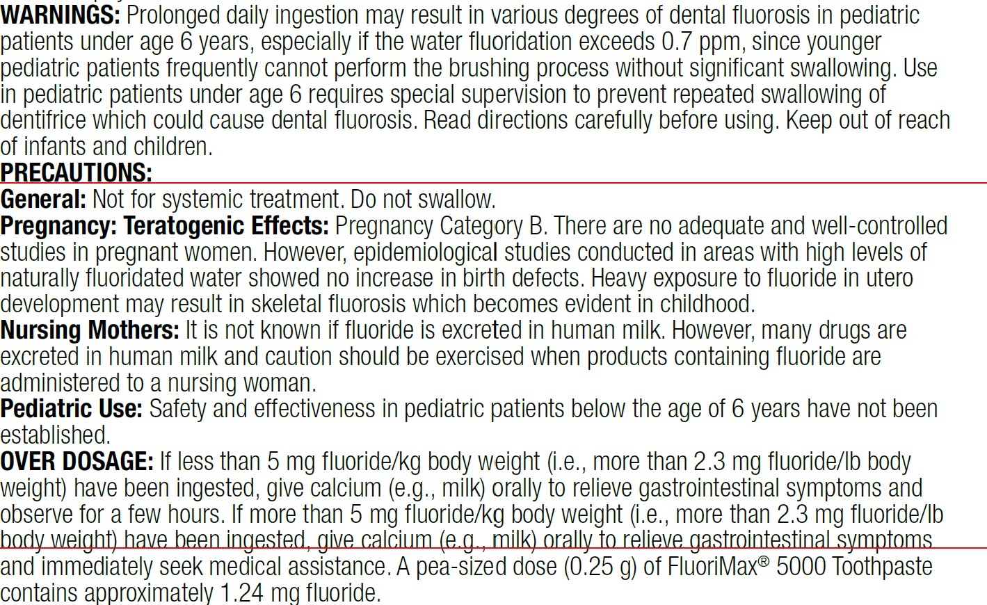 Pill image for Fluorimax 5000 1.1% Sodium Fluorida Toothpaste Vanilla Mint Twin Pack