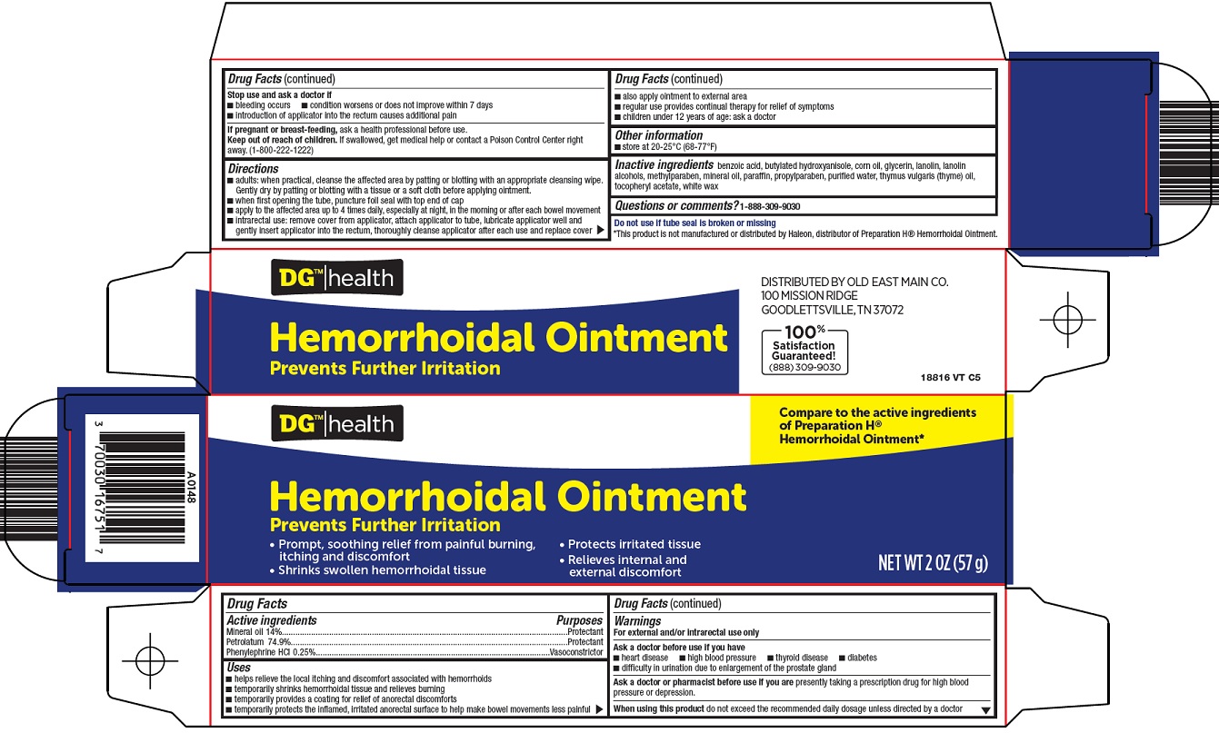 Pill image for Dolgencorp, Llc Hemorrhoidal Ointment Drug Facts