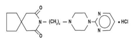 Pill image for Buspirone Hydrochloride Tablets, Usp