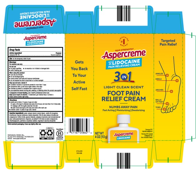 Pill image for Aspercreme With Lidocaine Foot Pain Cream